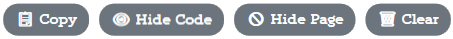 Code action buttons