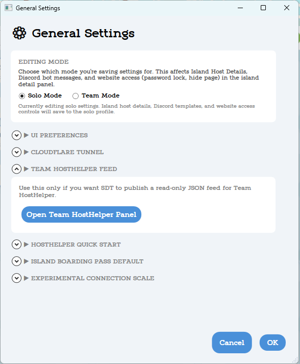 TeamHHPanel