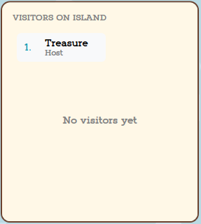 Visitor list